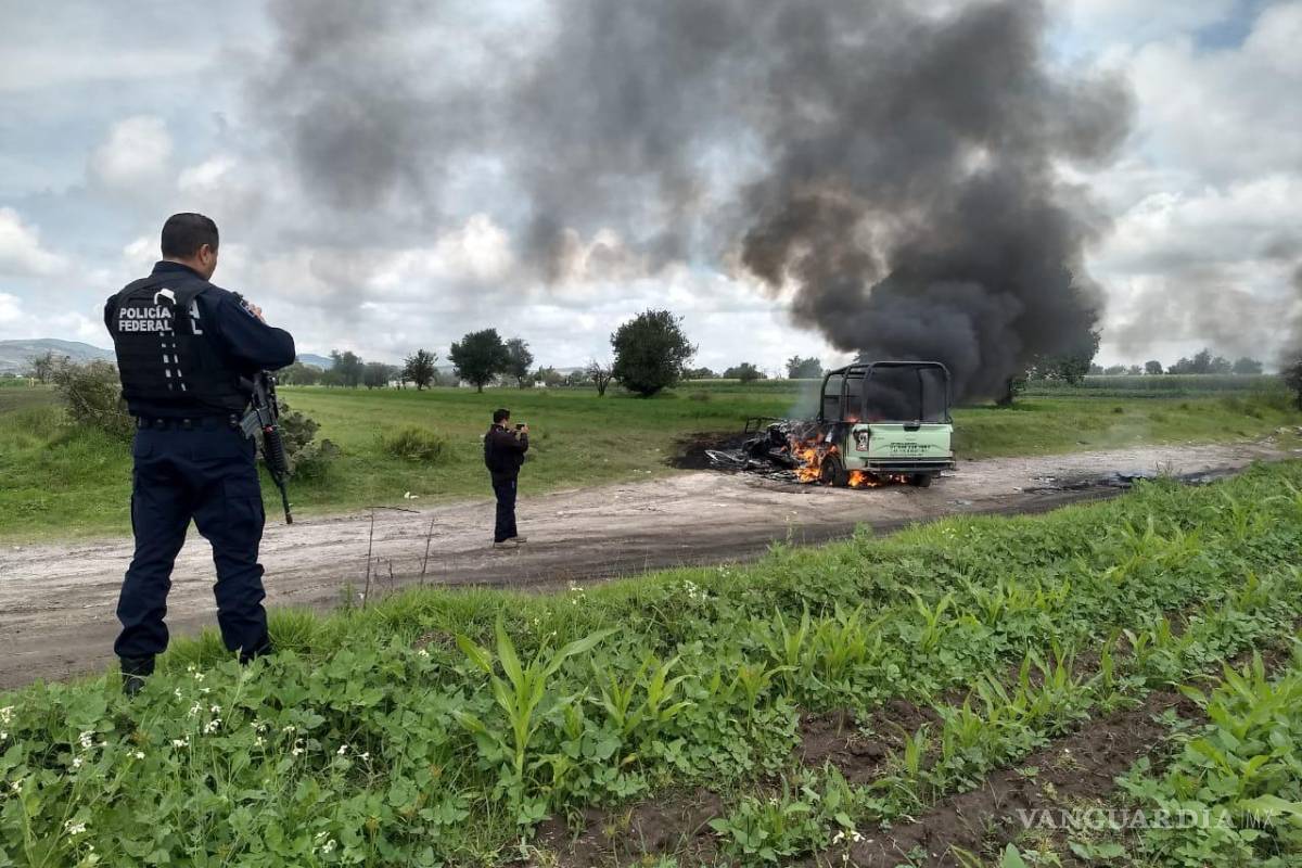 'Huachicoleros' de Puebla se enfrentan a la Guardia Nacional
