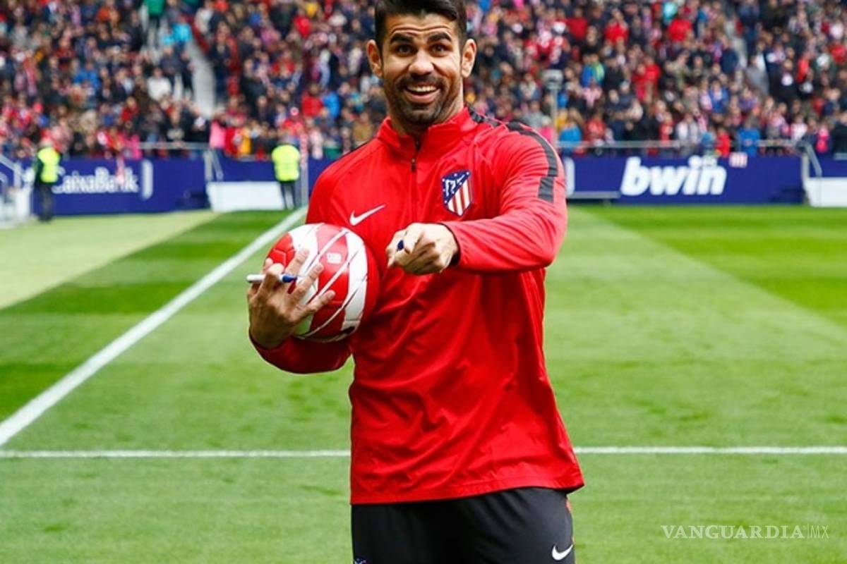 Diego Costa reaparecería con el Atlético de Madrid