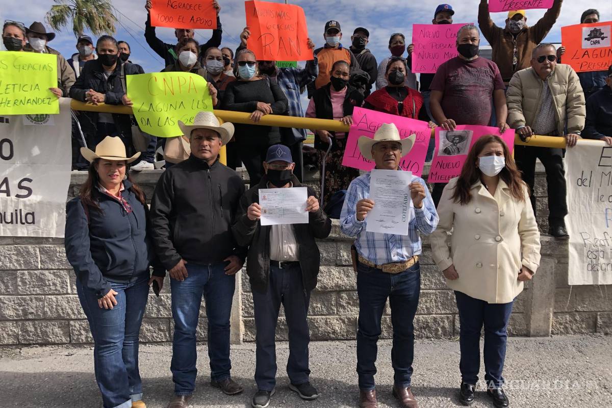 Constituyen el ejido Nueva Mieleras en Zaragoza