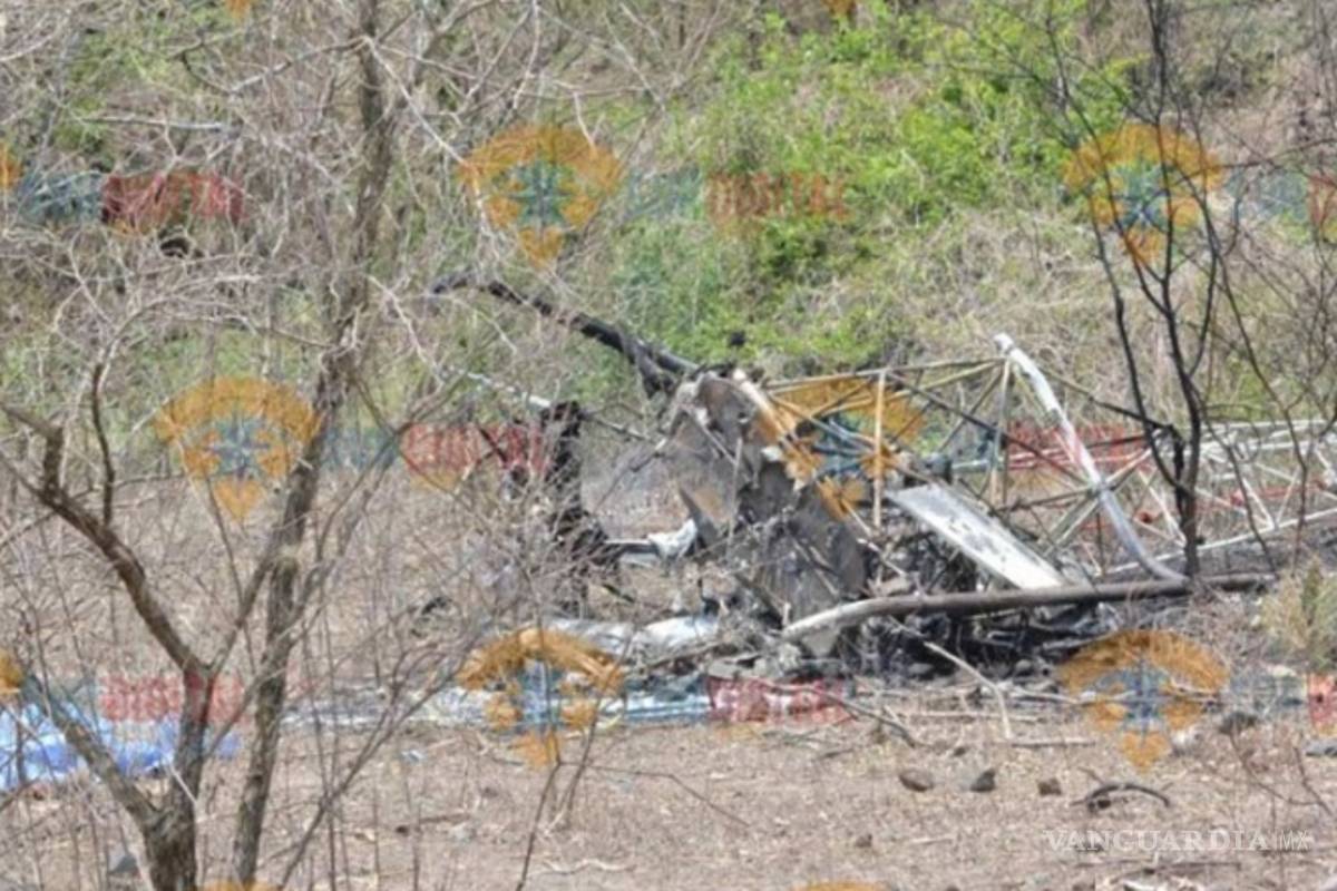 Helicóptero se desploma en Amazcuac; muere el piloto