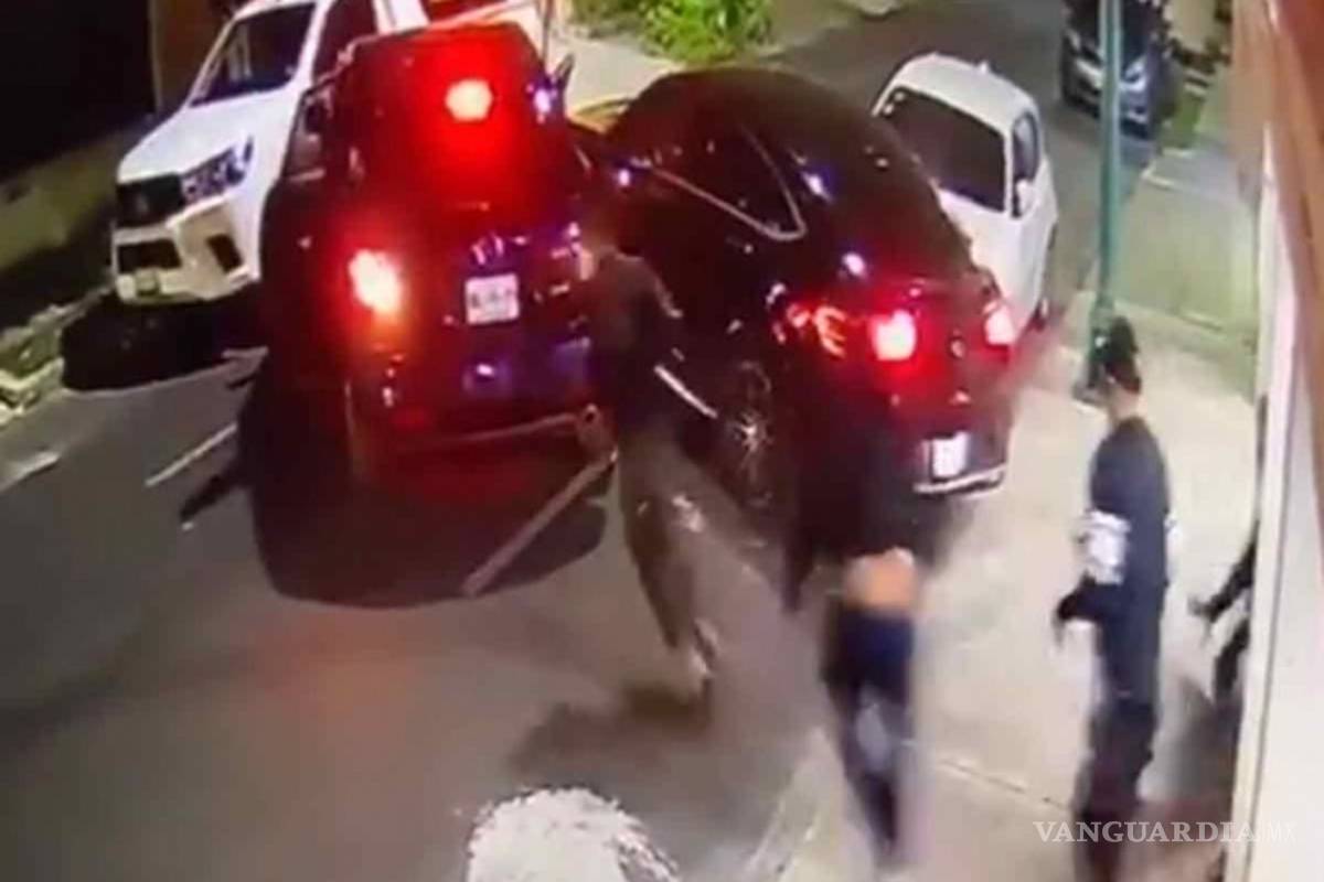 Embiste con su camioneta a secuestradores