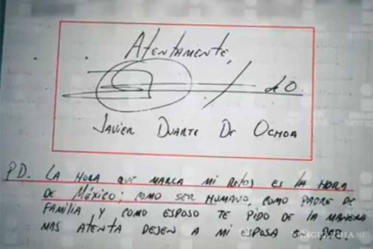 Javier Duarte envió una carta a Imagen TV