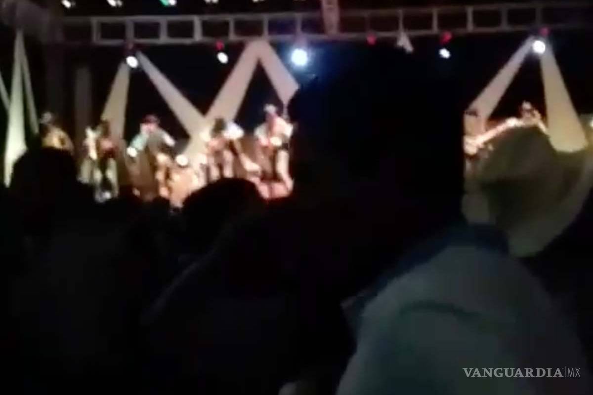 Así fue la balacera durante un baile en Michoacán que dejó 4 muertos (video)