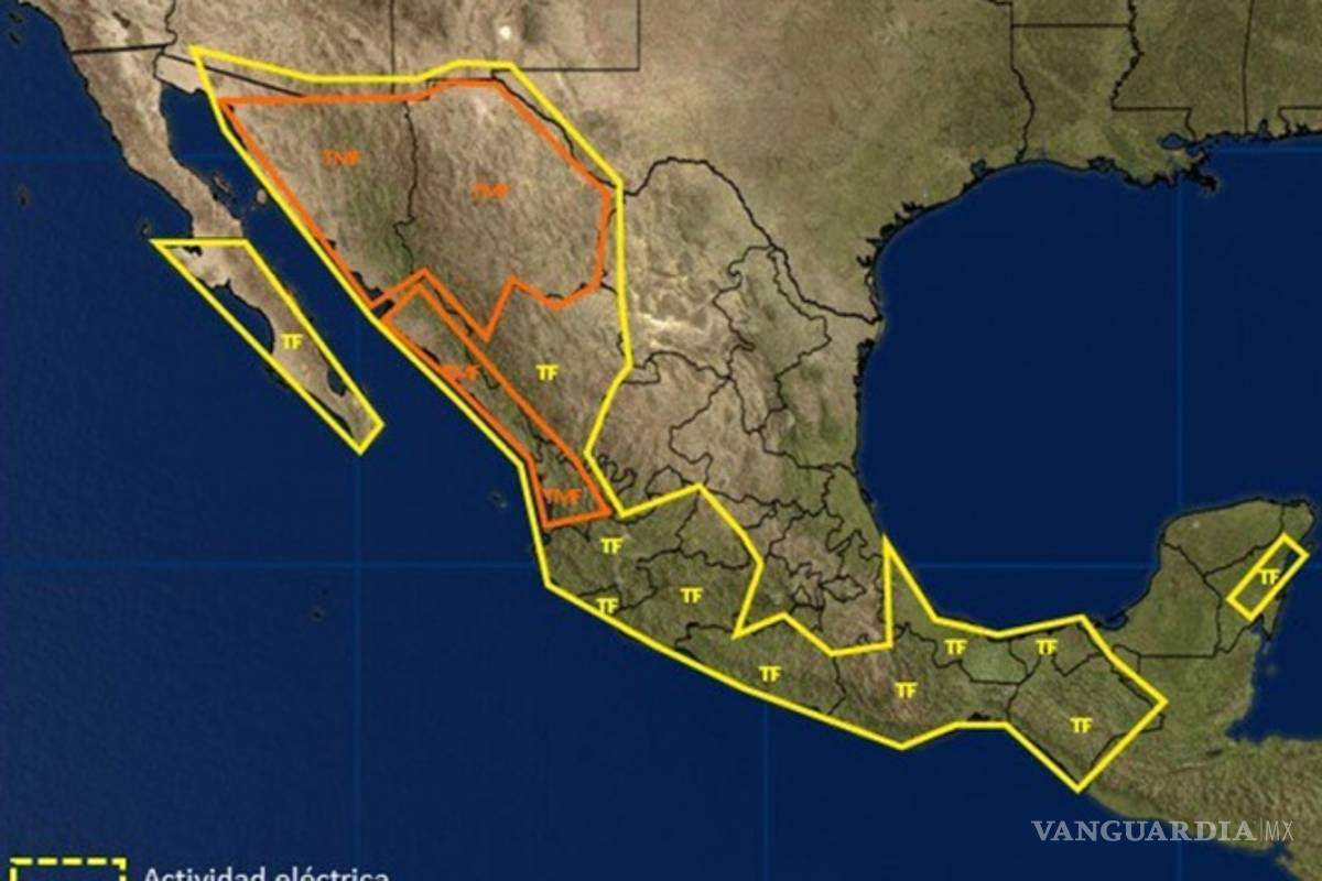 Alertan por lluvias en Guerrero, Oaxaca y Michoacán