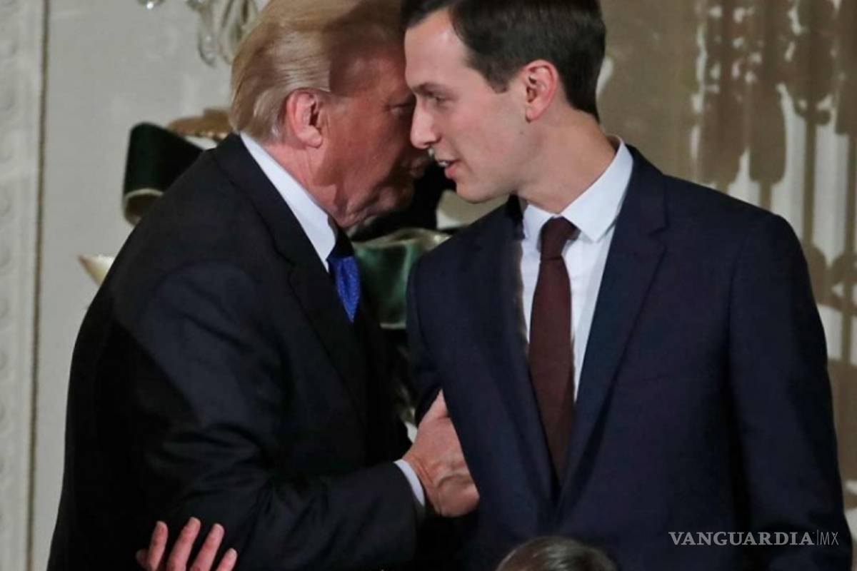 Yerno de Trump alista plan de paz para israelíes y palestinos