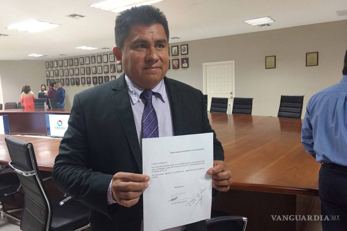 Ofrece Lorenzo Menera disculpa pública a regidoras que pidió que las violaran... y busca alcaldía de Piedras Negras