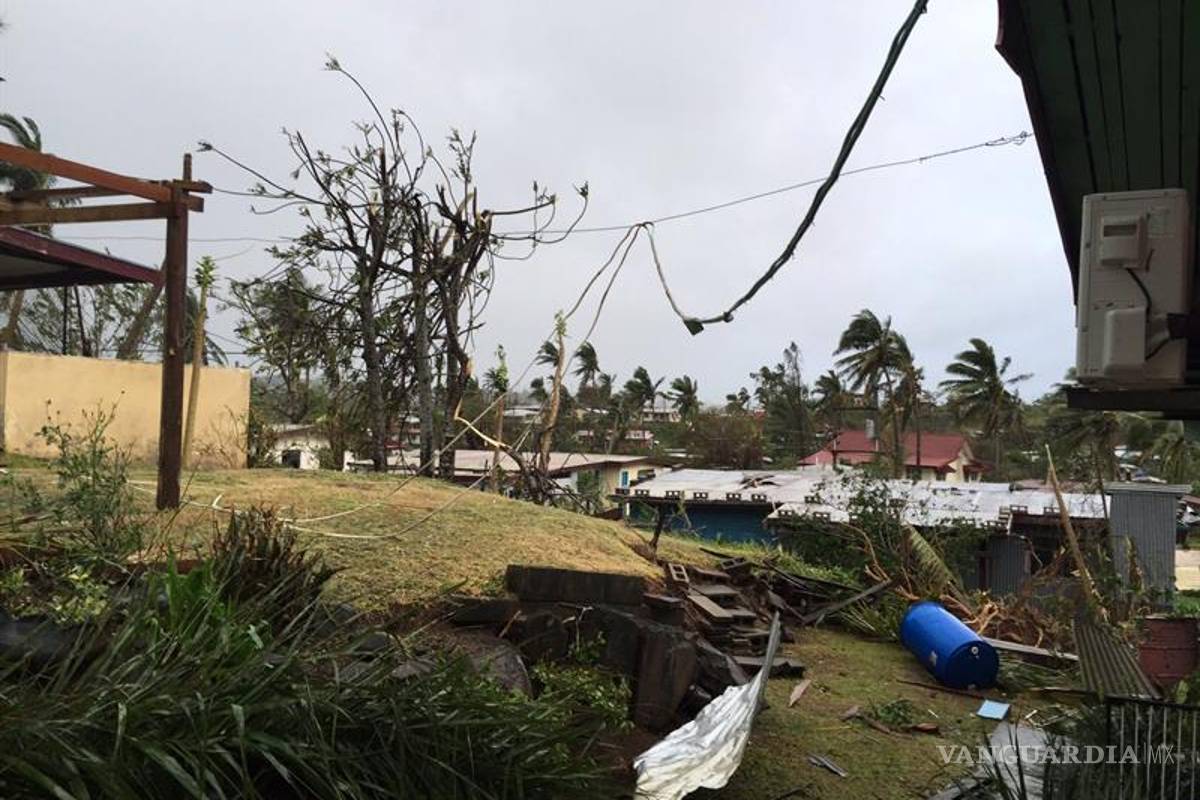 El ciclón Winston deja siete muertos y graves daños en Fiyi