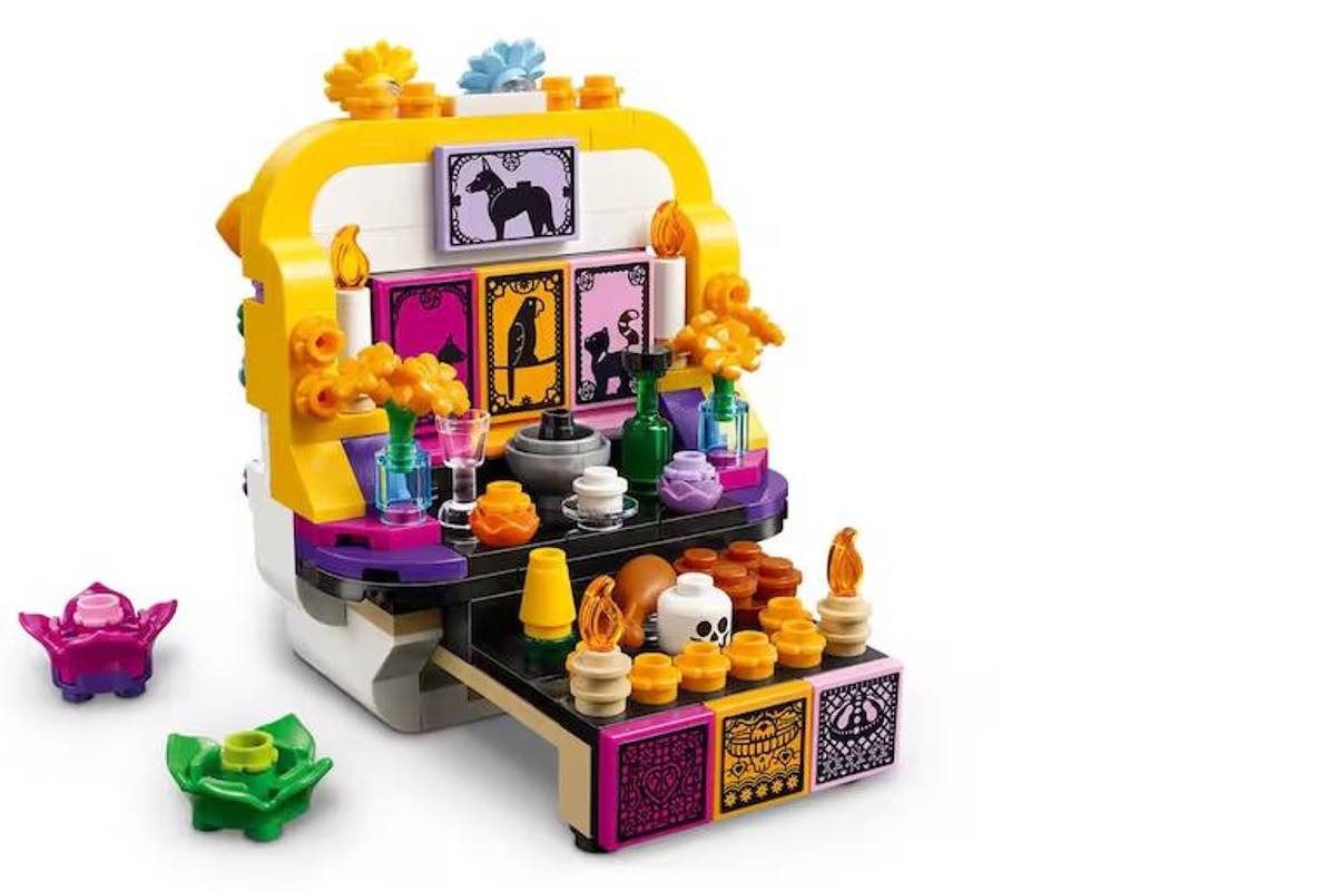 ¿Un altar armable? LEGO lanza set por el Día de Muertos