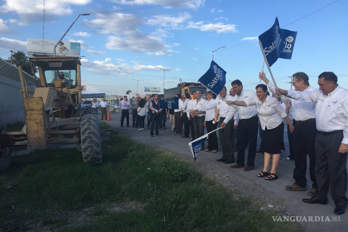 Comienza obra de canalización en Saltillo