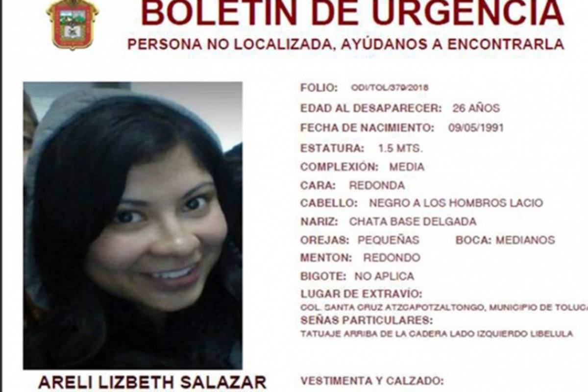 Desaparece alumna de la Universidad Autónoma del Estado de México