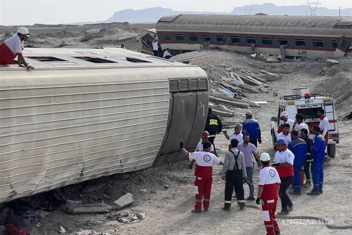 Se descarrila tren en Irak; fallecen 22 personas