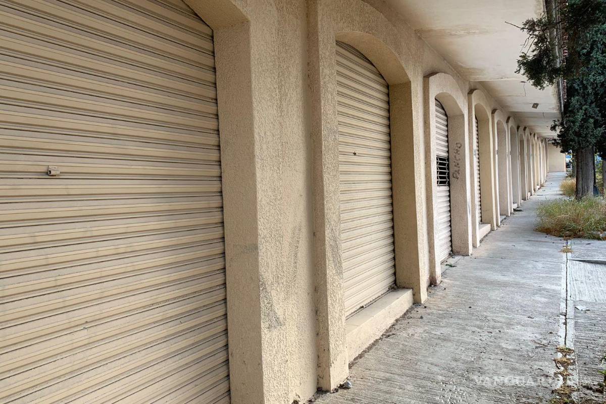 Antiguo Mercado del Ojo de Agua de Saltillo es convertido en guarida para vándalos y drogadictos