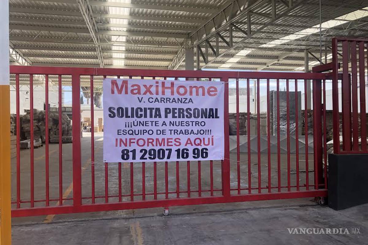 Saltillo: da inicio MaxiHome de V. Carranza a la contratación de personal