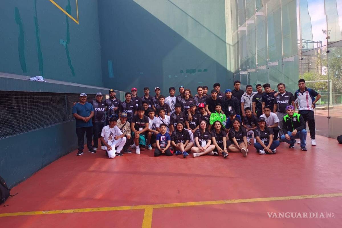 Coahuila tendrá 28 representantes en el frontón de los Nacionales Conade 2024