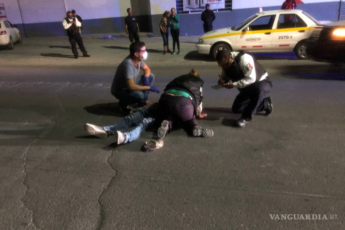 Embisten a ciclista en el Luis Echeverría; andaba ebrio