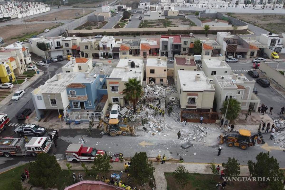 Cubrirá Fiscalía de Coahuila reparación de daños en explosión en Santa Fe Cactus