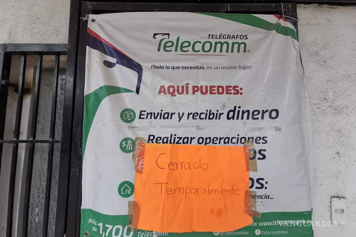 Cierra oficina de Telégrafos en Acuña; no hay para pagar la renta