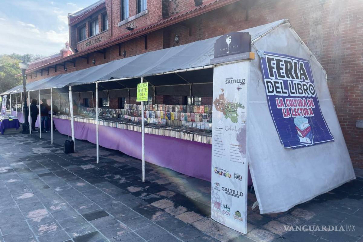 Ya regresó la Feria del Libro itinerante a Saltillo: Visítala junto a la Plaza de las Ciudades Hermanas