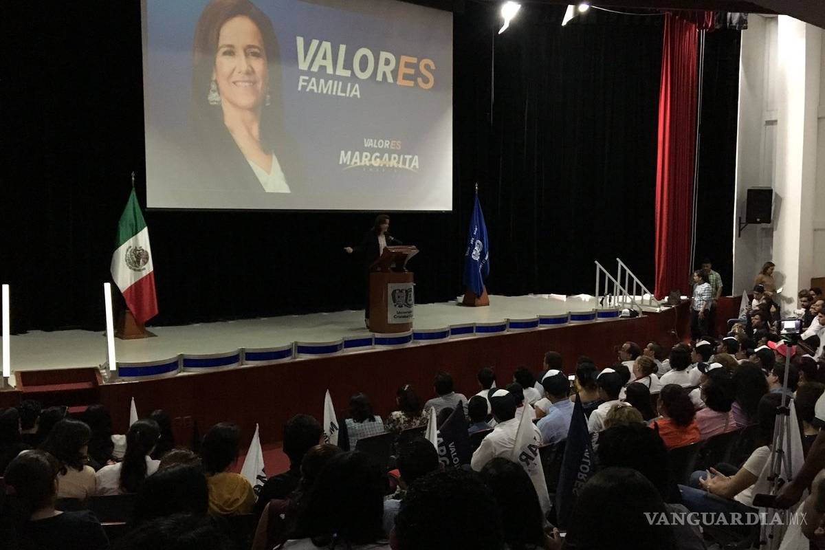 Zavala critica a TEPJF por retirar spot ‘Mexicanos Primero’