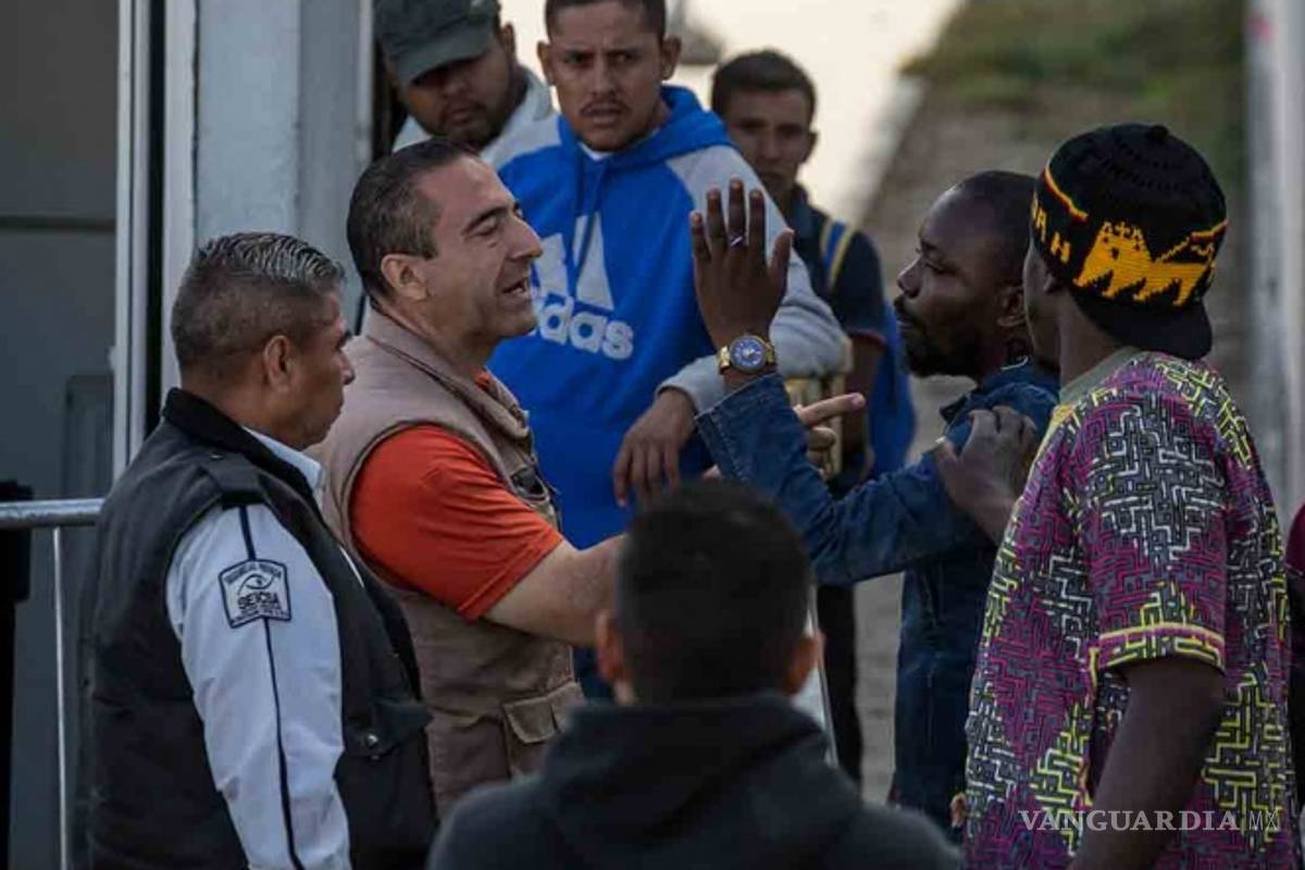 Intentan fuga migrantes resguardados en Instituto Nacional de Migración