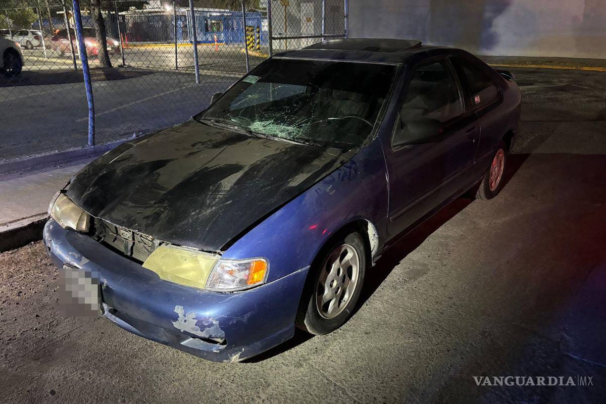 Atropellan a mujer al bajar de transporte público; conductor es detenido en Saltillo