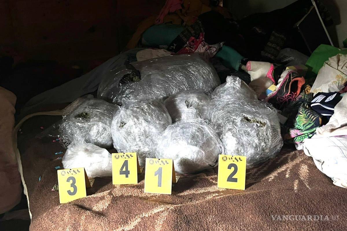 Decomisan drogas en cateo a vivienda de Allende, Nuevo León