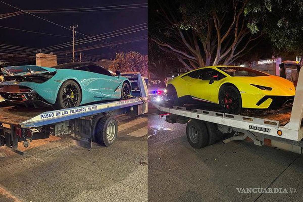 Decomisan vehículos de lujo al youtuber Alfredo Valenzuela en Jalisco