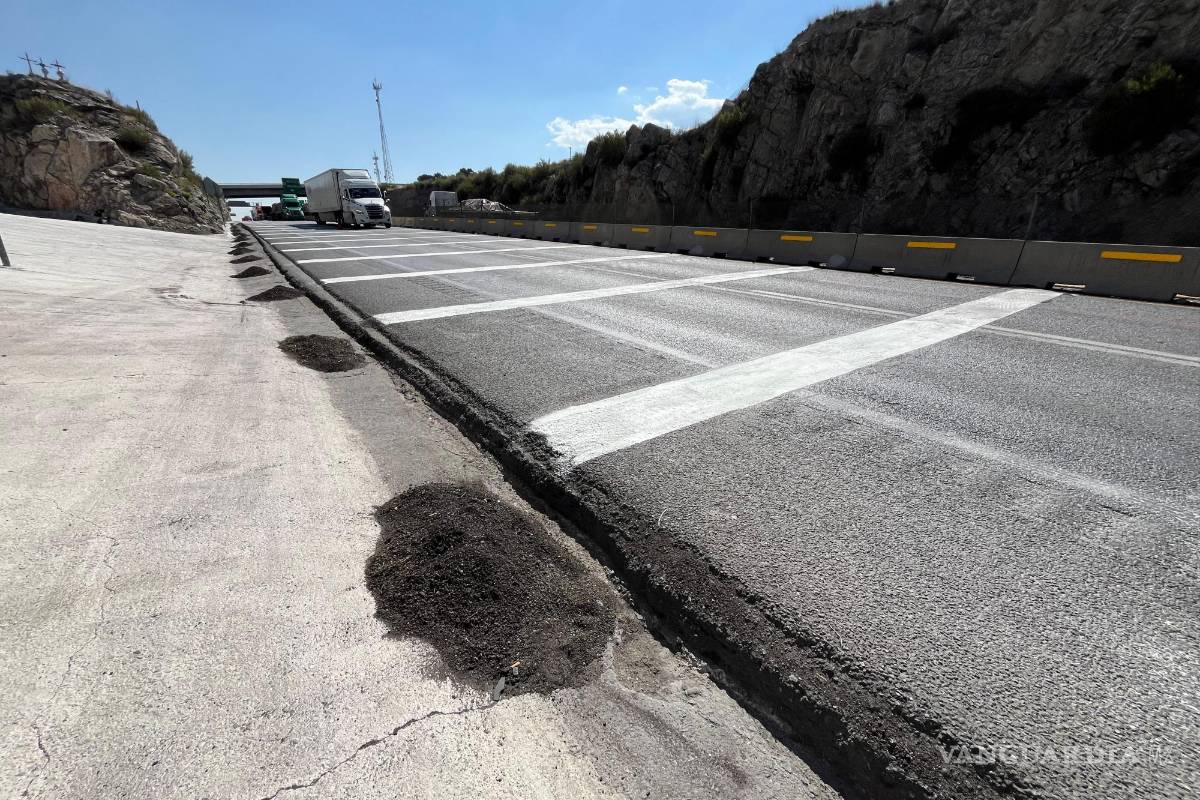 Cambian topes en Los Chorros por ‘rayas logarítmicas realzadas’ para reducir accidentes