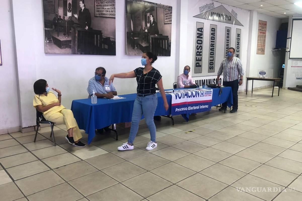 Celebra el PAN comicios internos en Coahuila