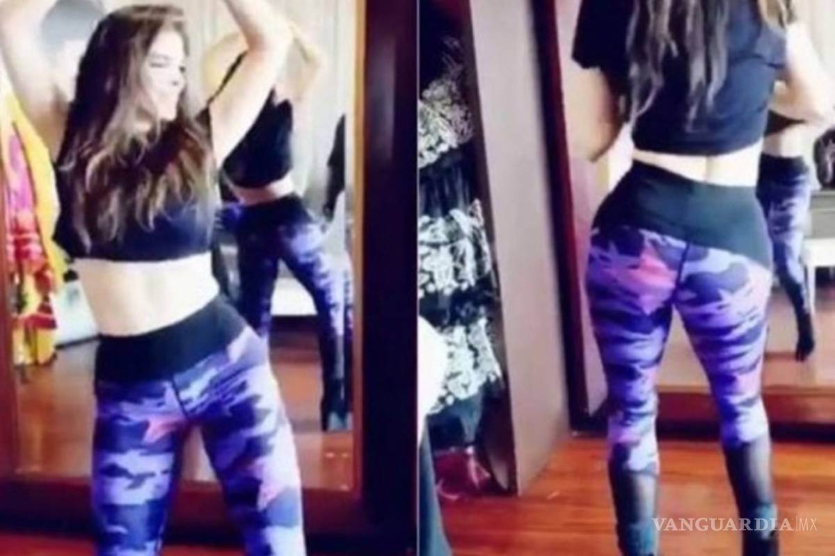 Con sus caderas, Ana Bárbara sacude las redes sociales