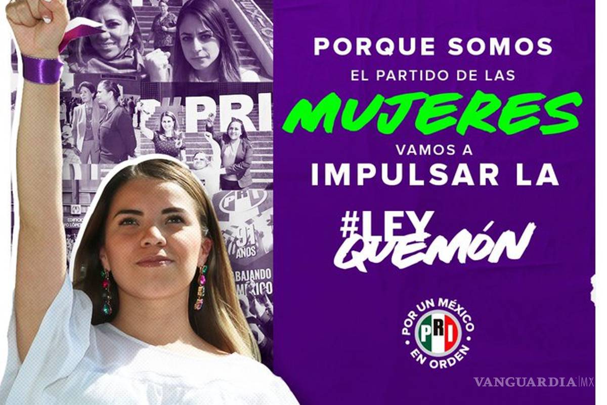 PRI propone #LeyQuemón contra agresores sexuales y deudores alimenticios