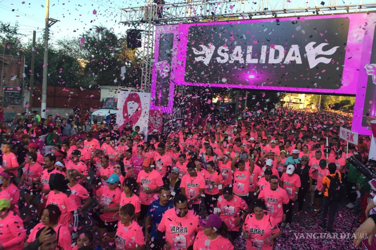 Participan más de 9 mil en la carrera Actívate Coahuila 2016 en Saltillo