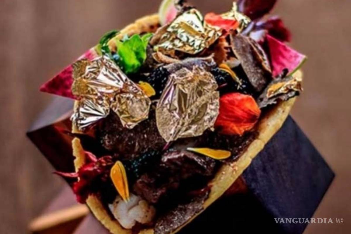 El taco más caro del mundo cuesta 500 mil pesos