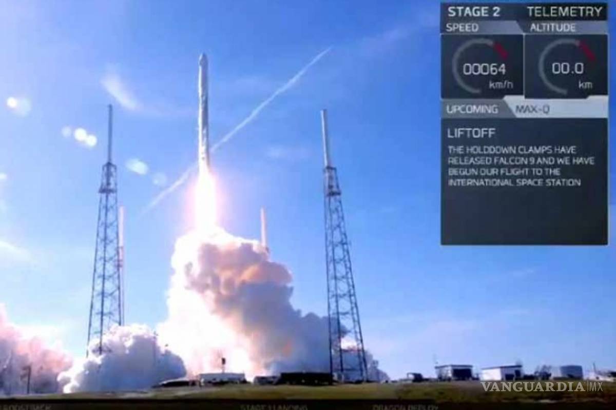 SpaceX lanza con éxito cohete reciclado por primera vez