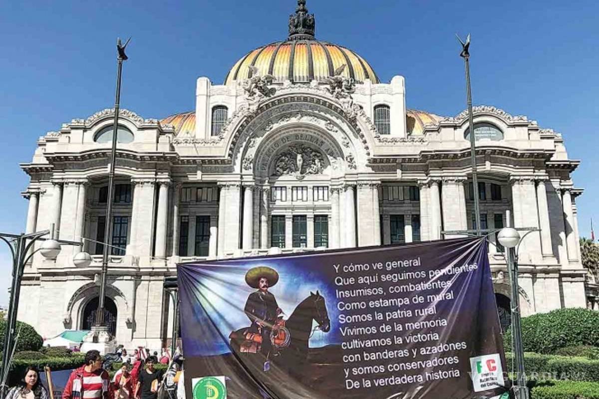 Quemarán obra de Zapata si vuelve a exhibirse, amenazan campesinos