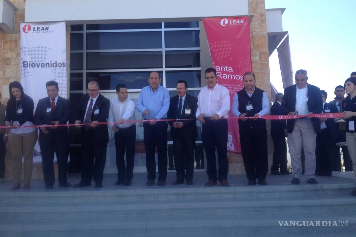 Inauguran Planta 2 de Lear en Saltillo