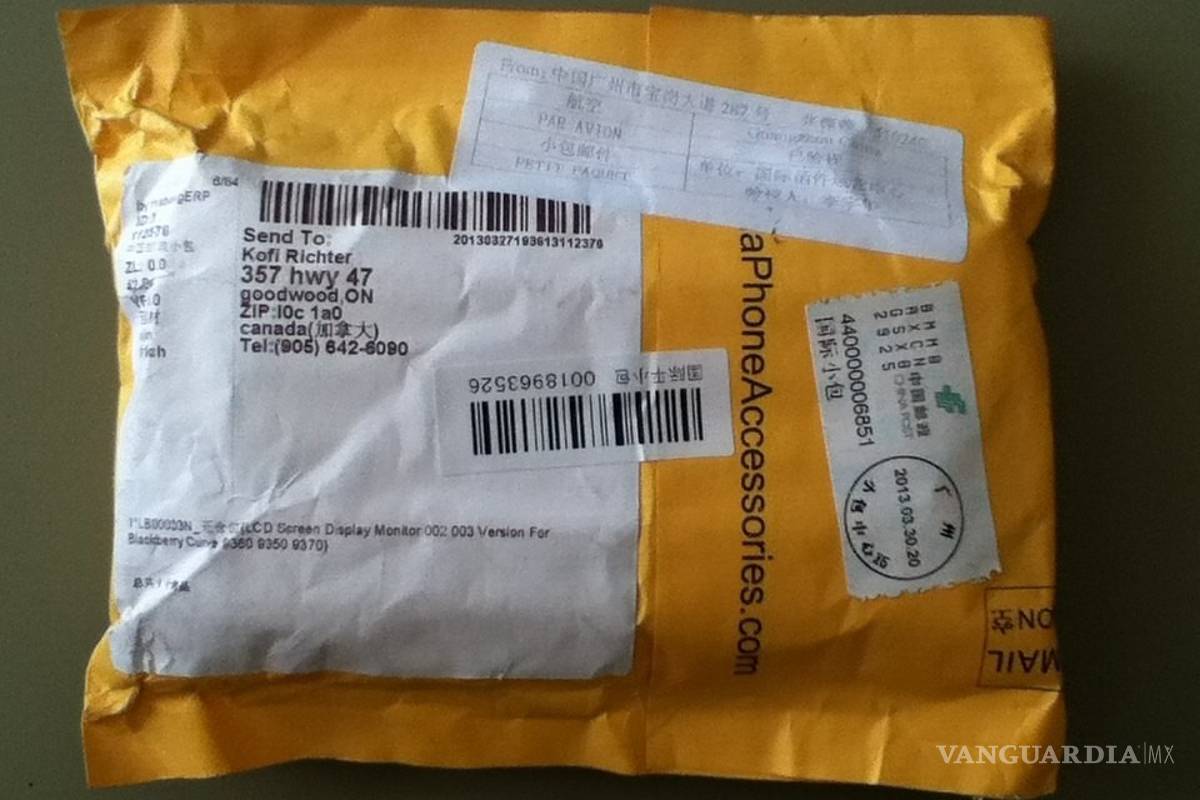 ¿Los paquetes originarios de China podrían portar el Coronavirus?