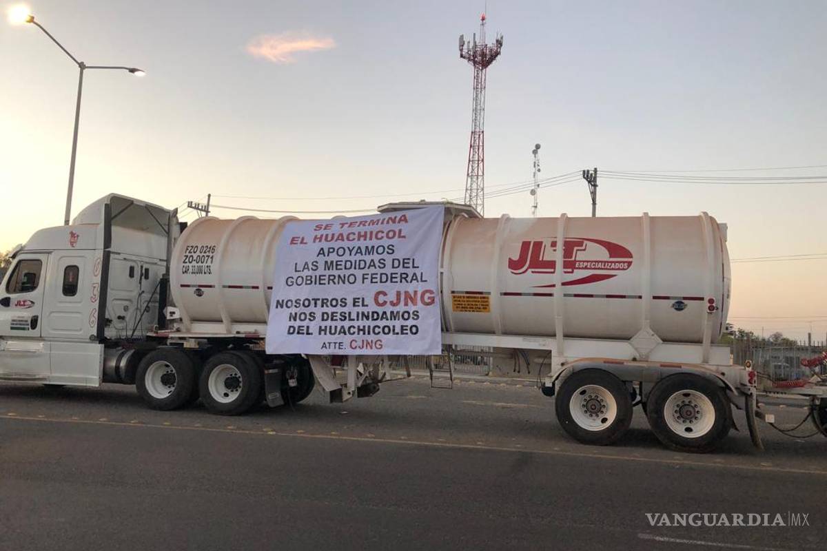 “Se termina el huachicol, apoyamos medidas del gobierno, atentamente Cártel Jalisco Nueva Generación”