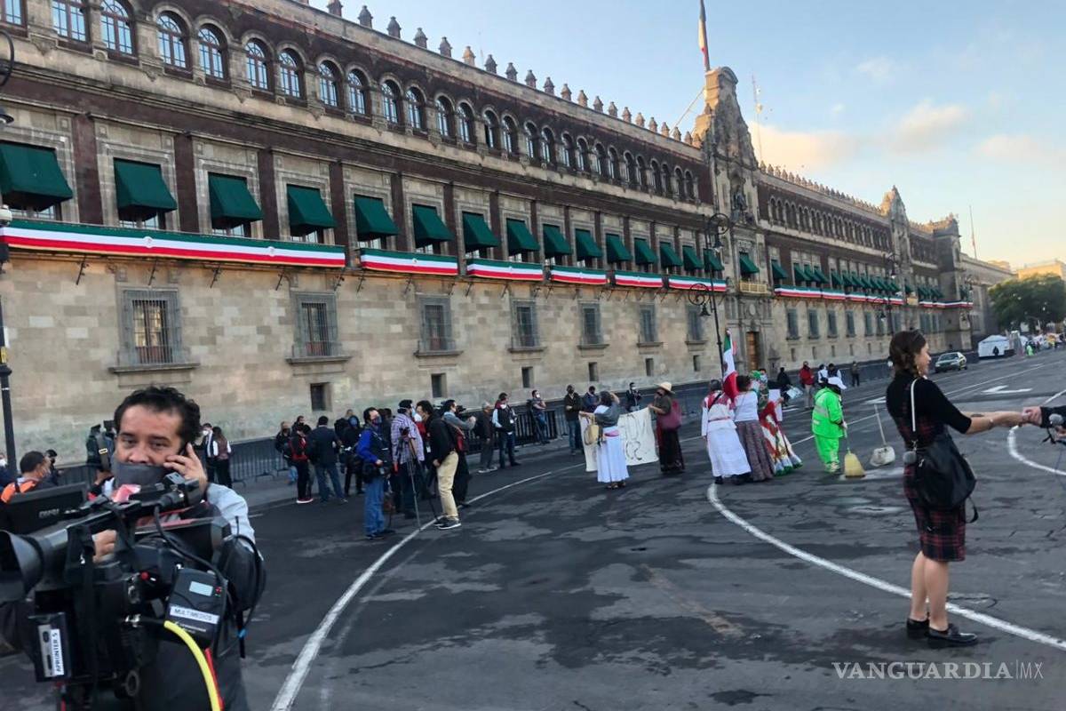 Despliegan operativo de vialidad cerca a Palacio Nacional, esperan manifestaciones