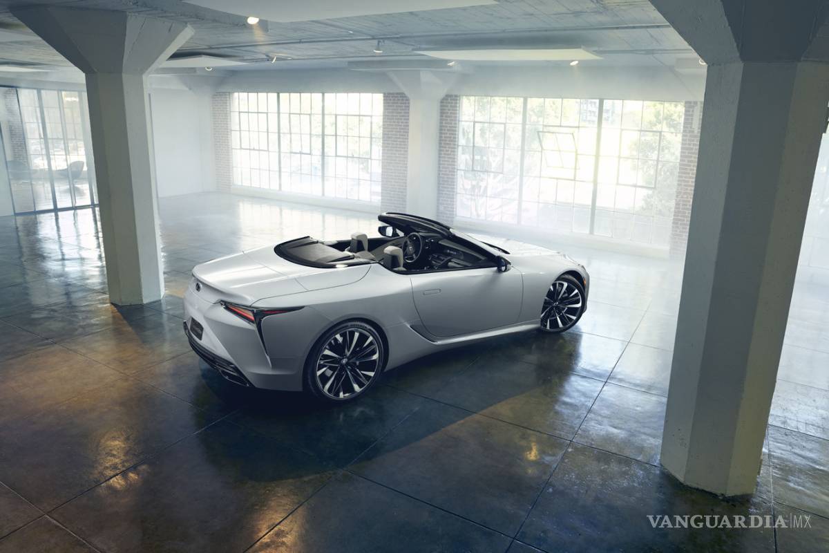 $!Lexus LC convertible, un Roadster de lujo muy especial