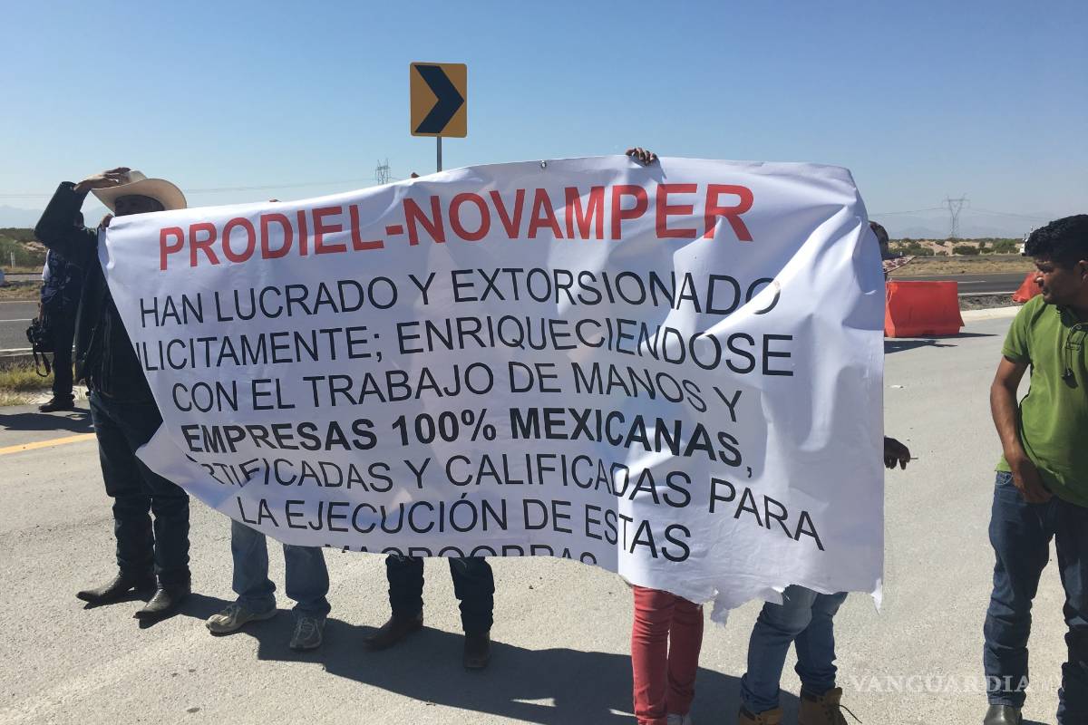 $!Cancelan inauguración de parque solar tras protestas de trabajadores en Viesca