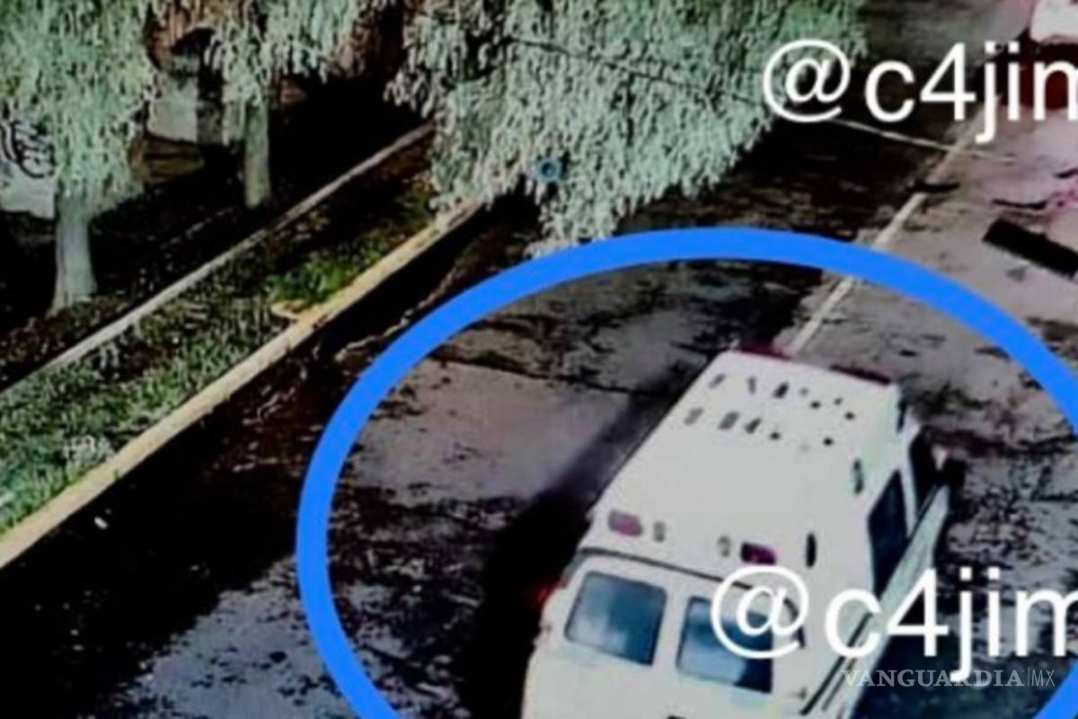 Ubican ambulancia ‘sospechosa’ en atentado a García Harfuch