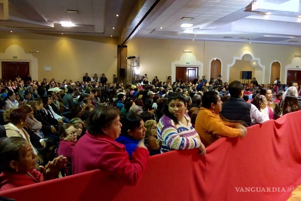 'Madrugan' militantes priistas para ver a José Antonio Meade en Saltillo
