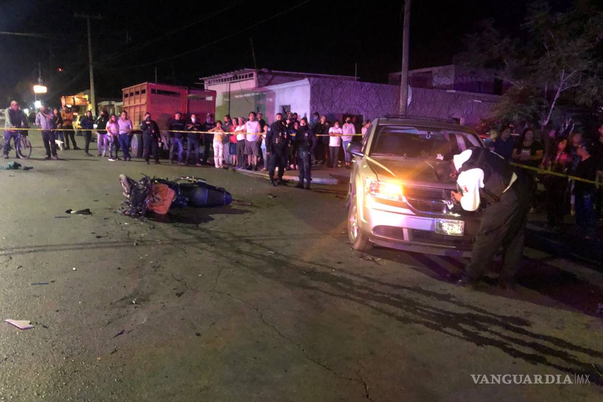 Fallece jovencita de 17 años atropellada por camioneta en Saltillo, responsable evade la justicia