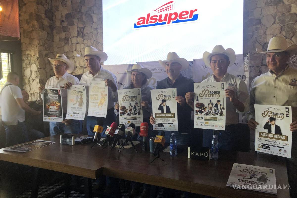 Ofrecen detalles del Rodeo Saltillo; van por derrama de 40 millones de pesos