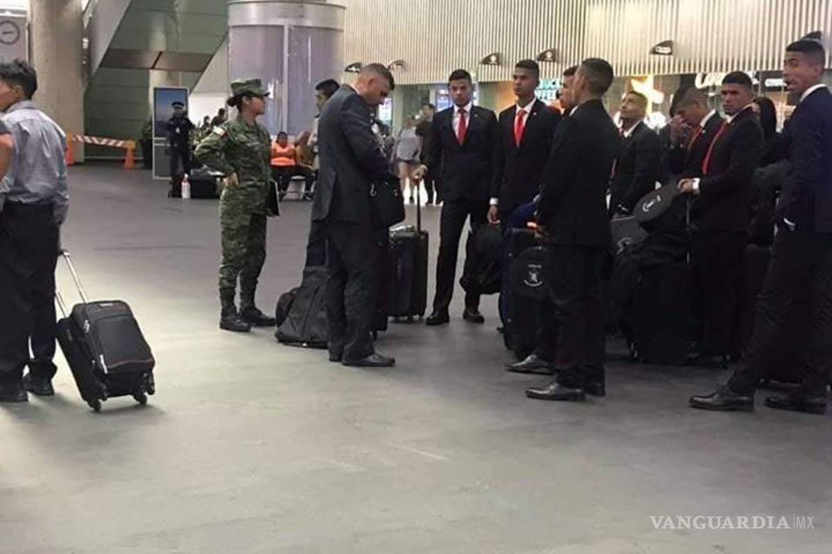 Arriba a México Guardia Nacional Bolivariana para competencia