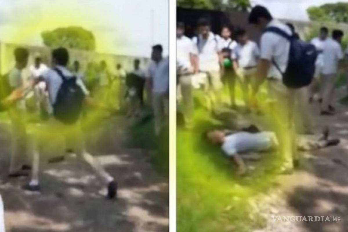 Da puñetazo por la espalda a su compañero de escuela y… casi lo mata (video)