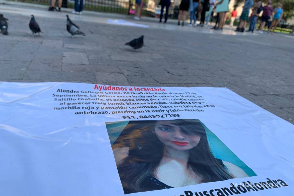 $!No nos han dicho nada, lo que sabemos es por los medios: familiares de Alondra Elizabeth