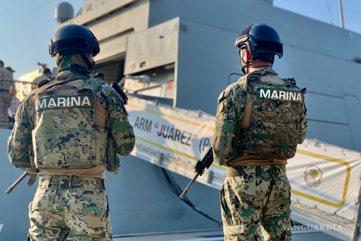 Arrestan a 15 marinos por nexos con el narco, serán puestos a disposición de la FGR