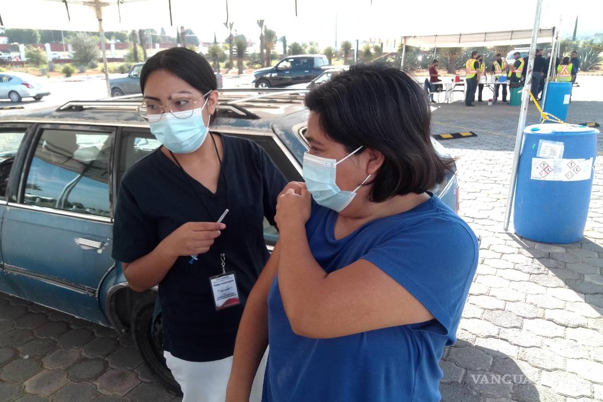 Se registra baja afluencia en jornada de vacunación en Saltillo